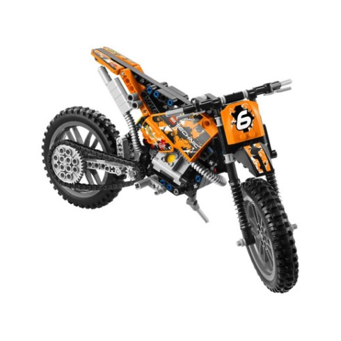 42007 ЛЕГО ТЕХНИК - Мото крос мотоциклет<br><small>42007 LEGO TECHNIC - Moto Cross Bike</small>
