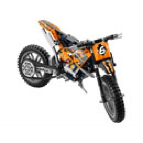 42007 ЛЕГО ТЕХНИК - Мото крос мотоциклет<br><small>42007 LEGO TECHNIC - Moto Cross Bike</small>
