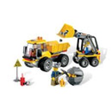 4201 ЛЕГО СИТИ - Товарач и самосвал<br><small>4201 LEGO CITY - Loader and Tipper</small>