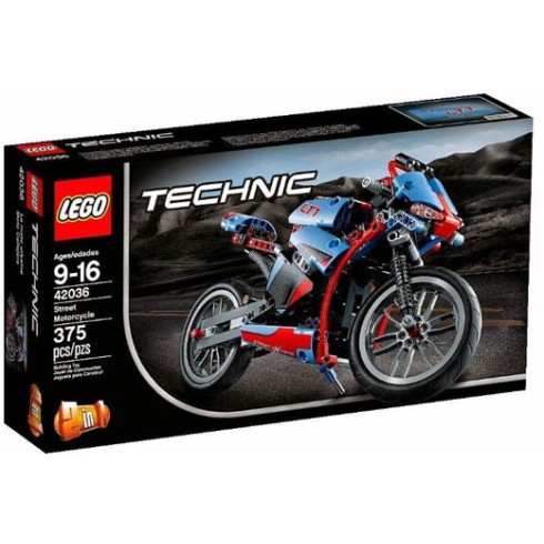 42036 ЛЕГО ТЕХНИК - Шосеен мотоциклет<br><small>42036 LEGO TECHNIC - Street Motorcycle</small>