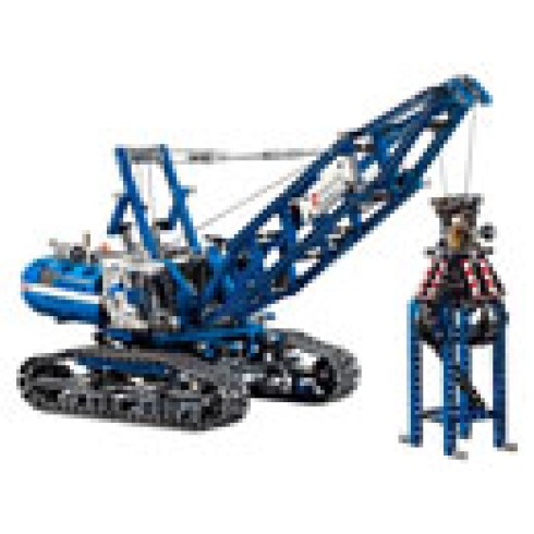 42042 ЛЕГО ТЕХНИК - Верижен кран<br><small>42042 LEGO TECHNIC - Crawler Crane</small>