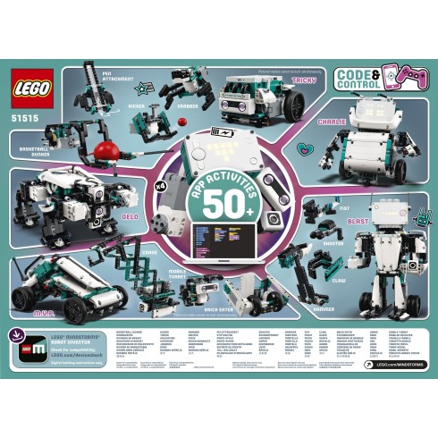 51515 ЛЕГО МАЙНДСТОРМС – Изобретател на роботи<br><small> 51515 LEGO MINDSTORMS – Robot Inventor</small>