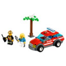 60001 ЛЕГО СИТИ - Пожарникарска кола<br><small>60001 LEGO CITY - Fire Chief Car</small>