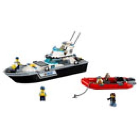 60129 ЛЕГО СИТИ - Полицейска патрулна лодка<br><small>60129 LEGO CITY - Police Patrol Boat</small>