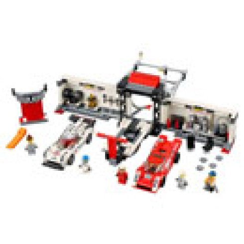 75876 ЛЕГО СКОРОСТНИ ШАМПИОНИ - Порше 919 хибрид & 917K Пит-стоп<br><small>75876 LEGO SPEED CHAMPIONS - Porsche 919 Hybrid and 917K Pit Lane</small>