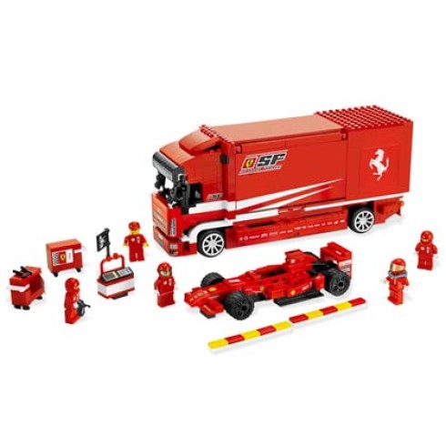 8185 ЛЕГО РЕЙСЪРС - Камион Ферари<br><small> 8185 LEGO RACERS - Ferrari Truck</small>