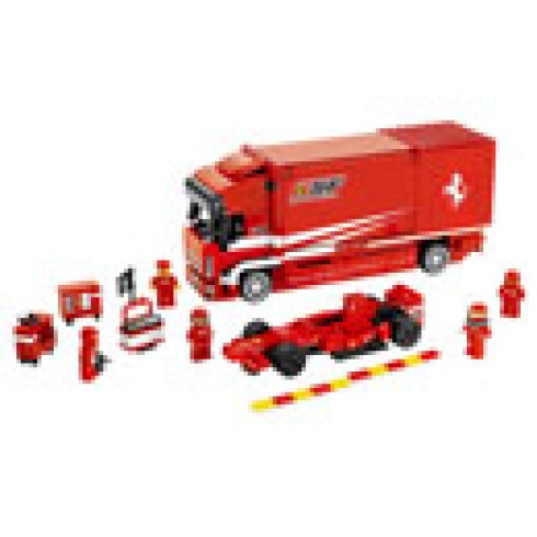 8185 ЛЕГО РЕЙСЪРС - Камион Ферари<br><small> 8185 LEGO RACERS - Ferrari Truck</small>