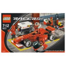 8673 ЛЕГО РЕЙСЪРС - Ферари Ф1 Бокс<br><small> 8673 LEGO RACERS - Ferrari F1 Fuel Stop</small>